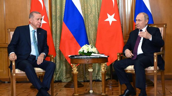 Президент РФ Владимир Путин провел переговоры с президентом Турции Реджепом Эрдоганом