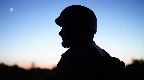 Солдат ВСУ в зоне спецоперации