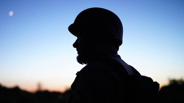Солдат ВСУ в зоне спецоперации