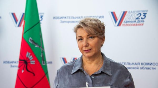 Председатель Избирательной комиссии Запорожской области Галина Катющенко