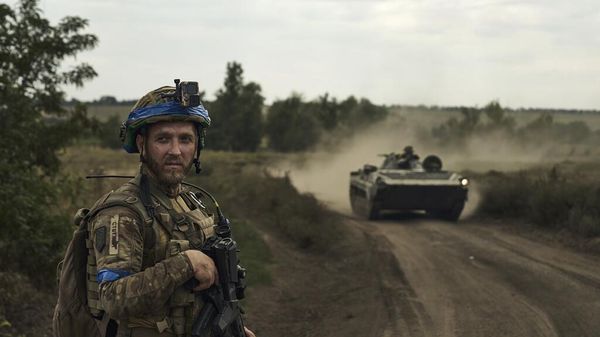 Боец 3-й отдельной штурмовой бригады Украины ВСУ