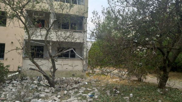 Обстрел мирных районов в Новой Каховке