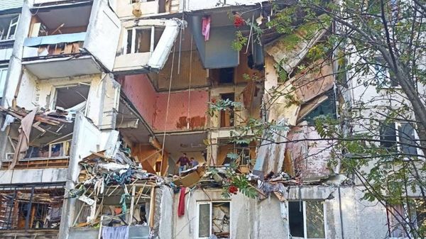 В Балашихе в Московской области в многоквартирном доме взорвался газ