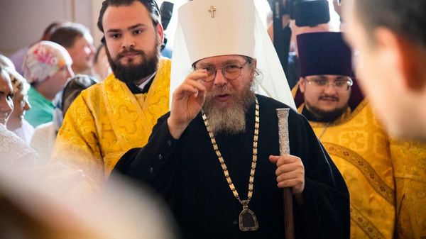 Новый владыка Крымской метрополии в кафедральном соборе Симферополя Новый владыка Крымской метрополии в кафедральном соборе Симферополя
