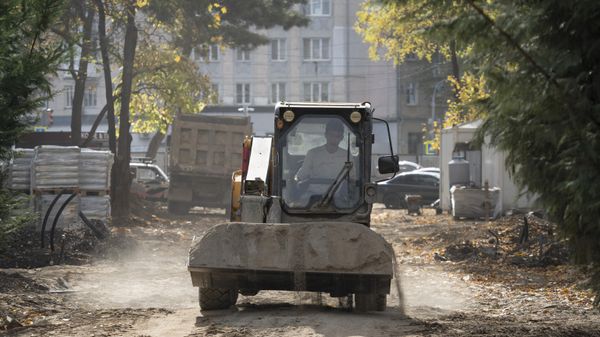 Реконструкция парка Тренева в Симферополе
