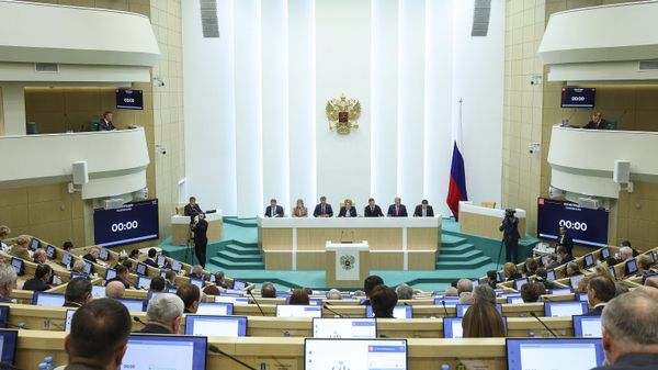 Заседание Совета Федерации