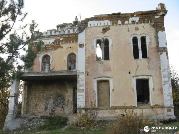 Так выглядел замок Кесслеров - Ферсмана в 2010 году