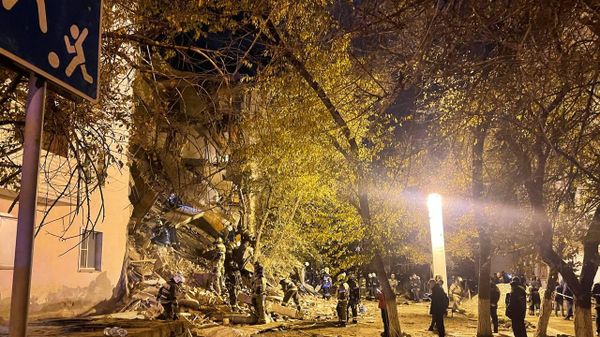 В Астрахани произошло обрушение части дома
