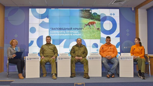Пресс-конференция Заповедный Крым: сохранить природу, популяризируя Крым