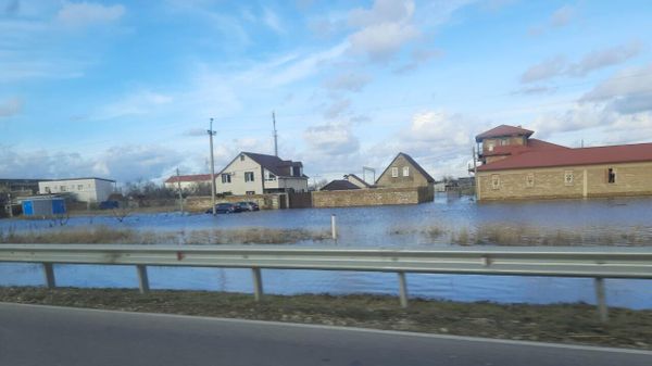 Последствия шторма в Прибрежном