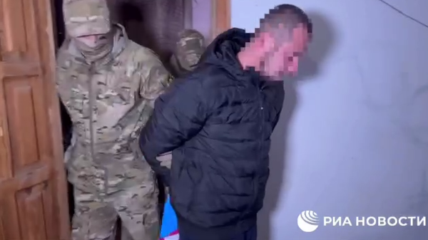 Как в Крыму задерживали украинского шпиона – видео ФСБ