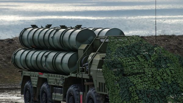 Полк С-400 в Крыму