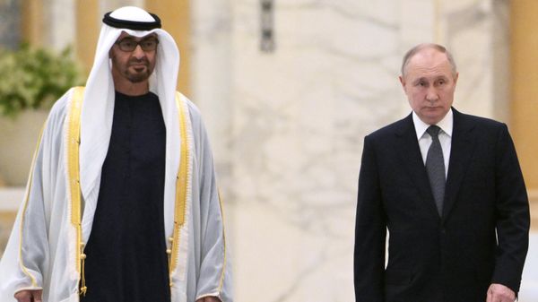Визит президента РФ В. Путина в ОАЭ
