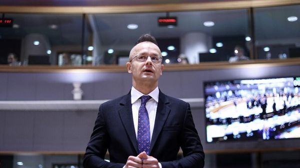 Министр иностранных дел и торговли Венгрии Петер Сийярто