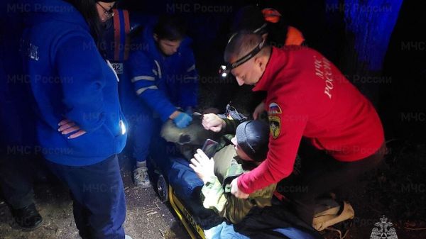 В Бахчисарайском районе в лесу мужчина упал и повредил ногу