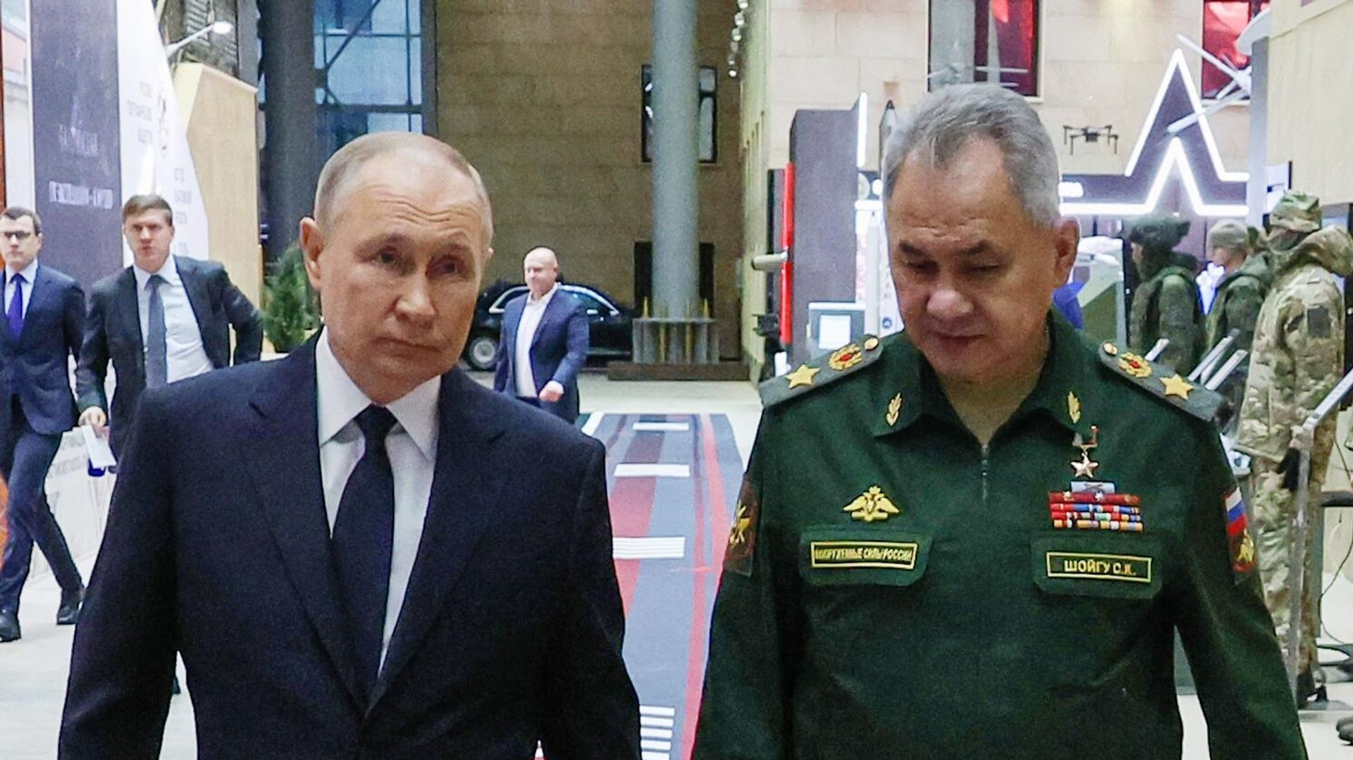 Президент РФ В. Путин принял участие в заседании коллегии Минобороны РФ - РИА Новости, 1920, 19.12.2023