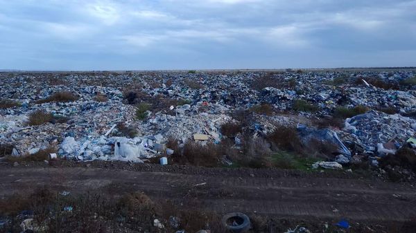 Выведенный из эксплуатации полигон ТКО Ленино