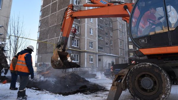 Последствия удара ВСУ по городу Железногорск в Курской области
