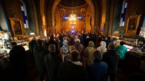 Рождество в храмах Симферополя
