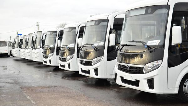 В новые регионы передали 299 новых автобусов отечественного производства.
