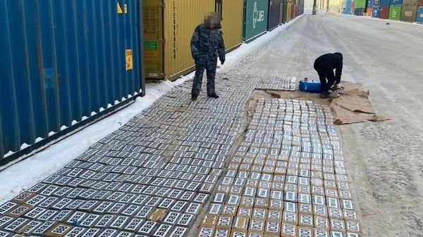 Изъятый в порту Санкт-Петербурга кокаин