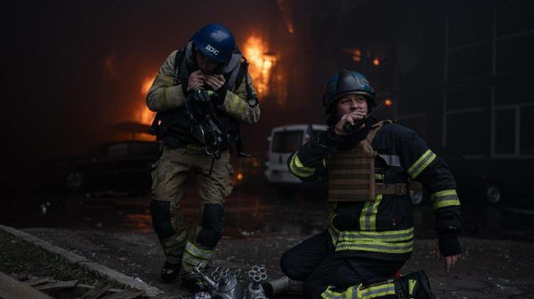 Украинские пожарные