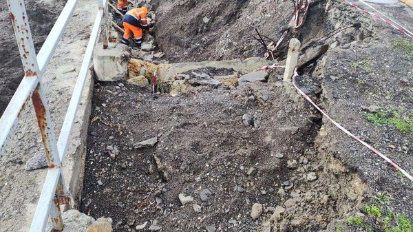 Восстановление набережной в поселке Рыбачье Восстановление набережной в поселке Рыбачье