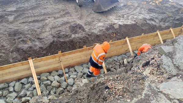 Восстановление набережной в поселке Рыбачье Восстановление набережной в поселке Рыбачье