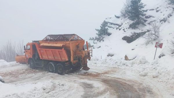 Последствия непогоды в Ялте