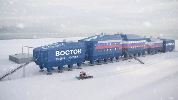 Новый зимовочный комплекс станции Восток