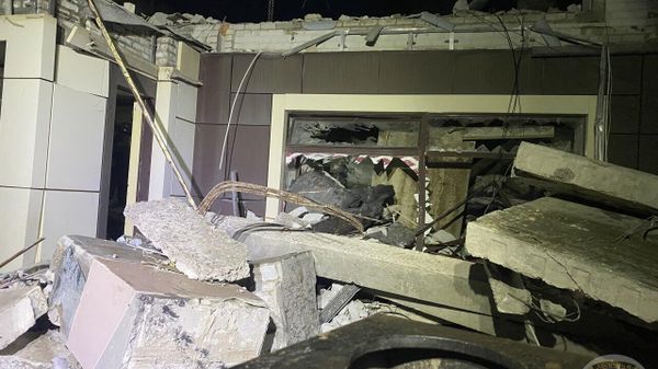 Последствия удара ВСУ по пекарне в Лисичанске ЛНР