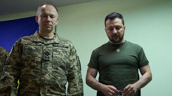 Александр Сырский и Владимир Зеленский