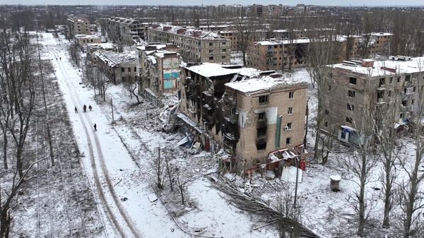 Виды освобожденной Авдеевки