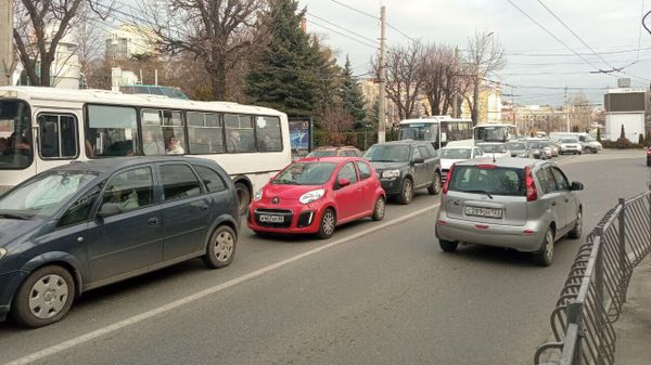 Пробки в Симферополе