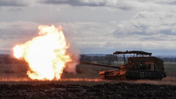 Танк в зоне СВО