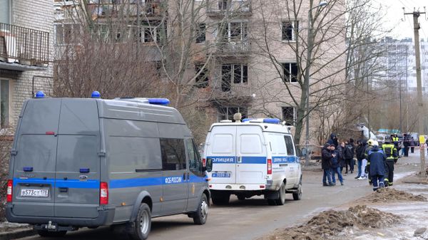 ЧП в жилом доме в Санкт-Петербурге