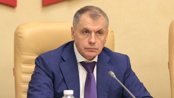 Глава крымского парламента Владимир Константинов