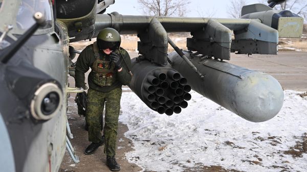 Разведывательно-ударный вертолет Ка-52 
