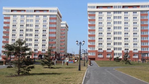 Новые дома в Мариуполе
