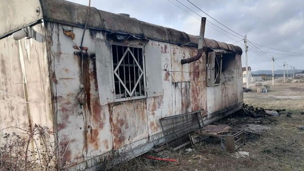 Во время пожара в селе Бахчисарайского района Крыма погиб человек