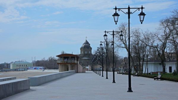 В Евпатории после реконструкции открыли набережную Терешковой
