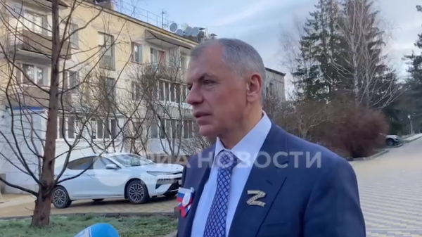 Владимир Константинов проголосовал на президентских выборах в Крыму