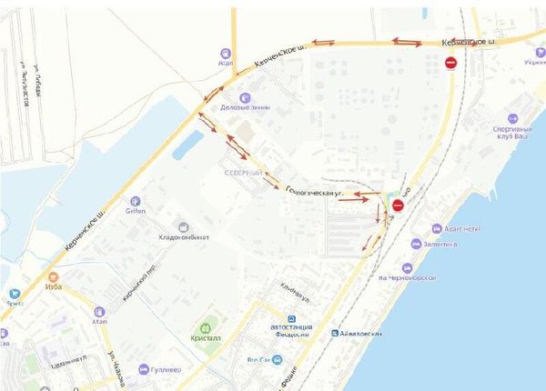 В Феодосии на неделю перекроют проезд по главной улице