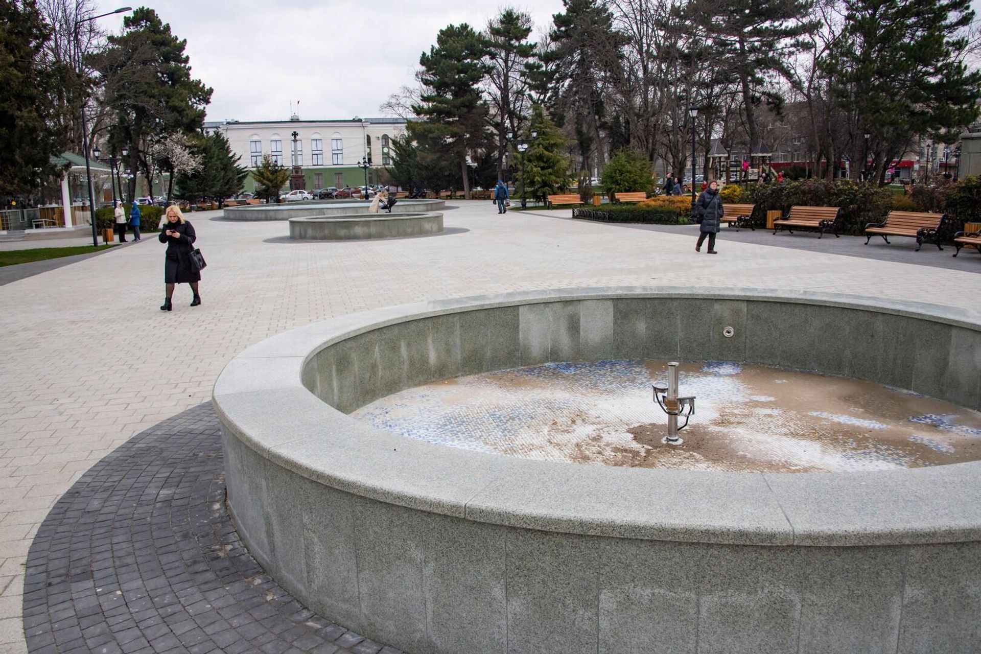 Сквер Тренёва в Симферополе - РИА Новости, 1920, 22.03.2024