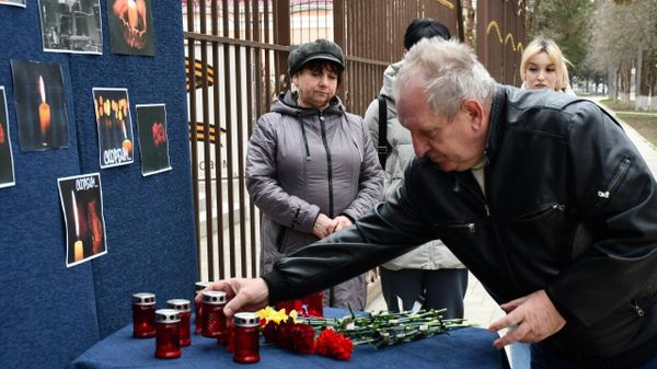 Мемориал в память о погибших в теракте в Крокус Сити Холле в Красногвардейском Мемориал в память о погибших в теракте в Крокус Сити Холле в Красногвардейском