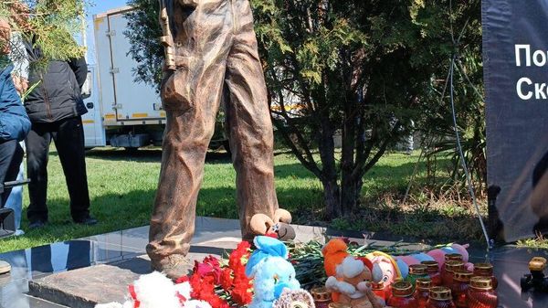Мемориал в память о погибших в теракте в Крокус Сити Холле в Бахчисарае Мемориал в память о погибших в теракте в Крокус Сити Холле в Бахчисарае