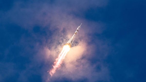 Запуск транспортного пилотируемого корабля Союз МС-25