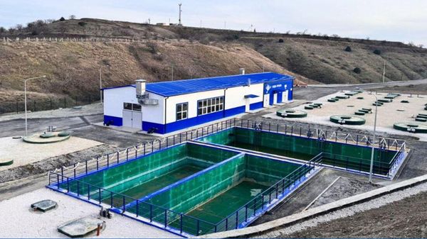 В Судаке отремонтировали очистные сооружения