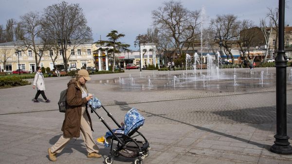 Набережная имени Валентины Терешковой в Евпатории
