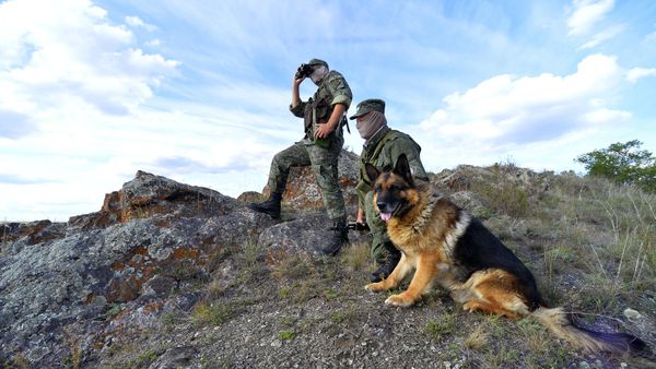 Российские пограничники Российские пограничники